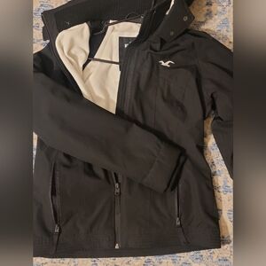 New Hollister Cream All-Weather Jacket